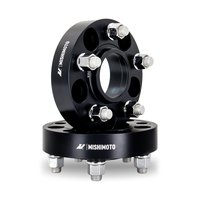 Mishimoto Wheel Spacers - 5x114.3 - 67.1 - 30 - M12 - Black