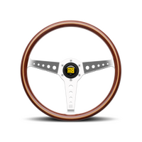 Momo California Wood Steering Wheel 360 mm - Mahogany Wood/Pol Spokes