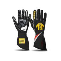 Momo Corsa R Gloves Size 12 (FIA 8856-2000)-Black