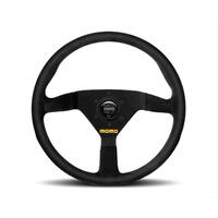 Momo MOD78 Steering Wheel 350 mm -  Black Leather/Black Spokes