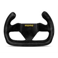 Momo MOD12/C Steering Wheel 250 mm -  Black Suede/Black Spokes