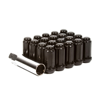 Method Lug Nut Kit - Spline - 12x1.5 - 4 Lug Kit - Black (RZR 1000/X3)