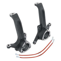 MaxTrac 03-08 Dodge RAM 2500/3500 2WD 3.5in Front Lift Spindles w/Extended DOT Compliant Brake Lines