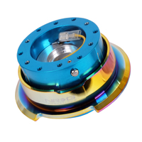 NRG Quick Release Gen 2.8 - New Blue Body / Neochrome Ring