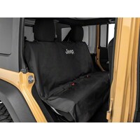Officially Licensed Jeep Waterproof Pet Guard Seat Cover w/ Jeep Logo