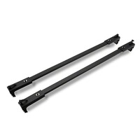Officially Licensed Jeep 07-18 Jeep Wrangler JK 4Door Two Bar Removable Roof Rack w/ Jeep Logo