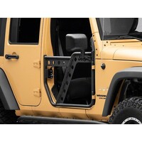 Officially Licensed Jeep 07-18 Jeep Wrangler JK HD Front Adventure Doors w/ Jeep Logo