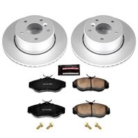 Power Stop 99-04 Land Rover Discovery Front Z23 Evolution Sport Coated Brake Kit