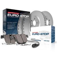 Power Stop 16-20 Audi TT Quattro Rear Euro-Stop Brake Kit