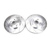 Power Stop 04-08 Acura TL Front Evolution Drilled & Slotted Rotors - Pair