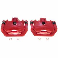 Power Stop 1999 Land Rover Discovery Rear Red Calipers - Pair