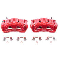 Power Stop 07-12 Acura RDX Front Red Calipers w/Brackets - Pair