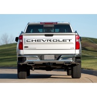 Putco 19-20 Chevy Silverado 1500 - Black Platinum Tailgate Letters CHEVROLET Chevrolet Letters
