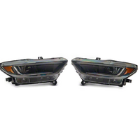 Raxiom 15-17 Ford Mustang 18-20 Mustang GT350 LED Headlights- Blk Housing (Smoked Lens) Box 1 of 2