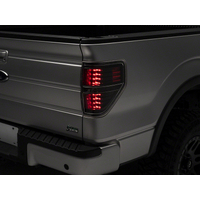 Raxiom 09-14 Ford F-150 Styleside LED Tail Lights- Blk Housing (Clear Lens)