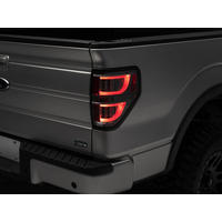 Raxiom 09-14 Ford F-150 G2 LED Tail Lights- Chrome Housing (Smoked Lens) (Styleside)