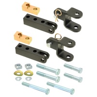 RockJock TL/LJ Tow Bar Mounting Kit Front Bolt-On w/ Mounting Hardware Fits OEM & Most Bumpers