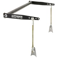RockJock Antirock Sway Bar Kit Universal 32in Bar 17in Steel Arms