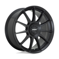 Rotiform R168 DTM Wheel 19x8.5 5x112 45 Offset - Satin Black