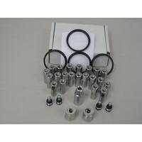 Race Star 1/2in Ford Closed End Deluxe Lug Kit (Off Set Washers) - 20 PK
