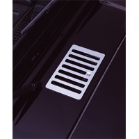 Rugged Ridge 98-06 Jeep Wrangler TJ Stainless Steel Cowl Vent Cover