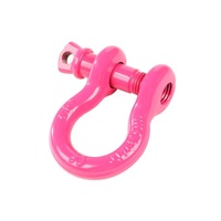 Rugged Ridge Pink 9500lb 3/4in D-Shackle