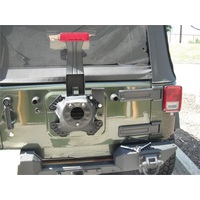 Rugged Ridge CB Antenna Mount 07-18 Jeep Wrangler