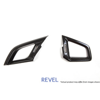 Revel GT Dry Carbon A/C Vent Covers (Left & Right) 16-18 Honda Civic - 2 Pieces
