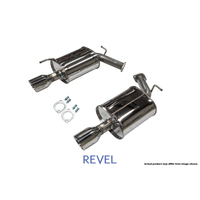 Revel Medallion Touring-S Catback Exhaust - Dual Muffler / Axle Back 06-10 Infiniti M35