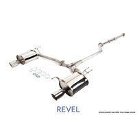 Revel Medallion Touring-S Catback Exhaust - Dual Muffler 09-14 Acura TSX 2.4L