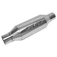 SLP Universal LoudMouth II 2.5in Inlet / Outlet Bullet-Type Muffler