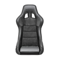 Sparco Seat QRT Performance Leather/Alcantara Black (Must Use Side Mount 600QRT)
