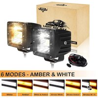 3 inch 6 Modes White/Amber LED Working Light