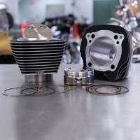 S&S Cycle 08-16 Touring/16-17 ST Stealth Air Cleaner Kit w/ Chrome Mini Teardrop