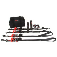 SpeedStrap Ultimate UTV Tire Bonnet Kit - Black