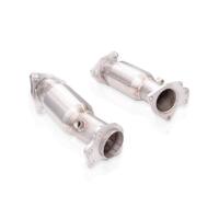 Stainless Works 20-21 Chevrolet Corvette C8 6.2L High-Flow Catted Midpipe Kit 3in