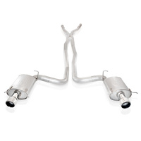 Stainless Works 2004-07 Cadillac CTS-V 3in Exhaust X-Pipe Chambered Mufflers High-Flow Cats 4in Tips
