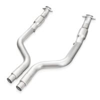 Stainless Works 15-21 Dodge Challenger/Charger 6.2L/6.4L High-Flow Catted Midpipe Kit 3in