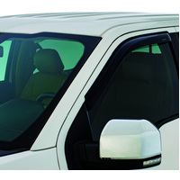 Stampede 2005-2015 Toyota Tacoma Standard Cab Pickup Tape-Onz Sidewind Deflector 2pc - Smoke