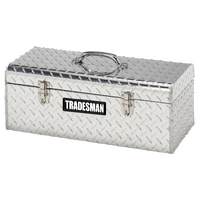 Tradesman Aluminum Handheld Tool Box (24in.) - Brite