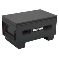 Tradesman Steel Job Site Box/Chest (Light Duty/Small) (32in.) - Black