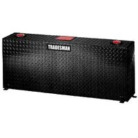 Tradesman Aluminum Vertical Liquid Storage Tank (50 Gallon Capacity) - Black