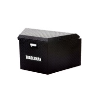 Tradesman Aluminum Trailer Tongue Storage Box (16in.) - Black