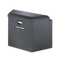 Tradesman Steel Trailer Tongue Storage Box (16in.) - Black