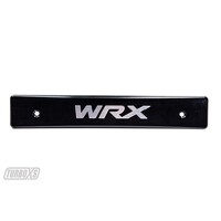 Turbo XS 15-17 Subaru WRX/STi Billet Aluminum License Plate Delete Black Machined WRX Logo