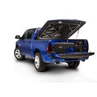 UnderCover 2022 Nissan Frontier Ext/Crew All Beds Drivers Side Swing Case - Black Smooth