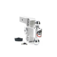 Weigh Safe 180 Hitch 6in Drop Hitch & 2.5in Shank (10K/18.5K GTWR) - Aluminum