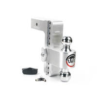 Weigh Safe 180 Hitch 8in Drop Hitch & 2.5in Shank (10K/18.5K GTWR) - Aluminum