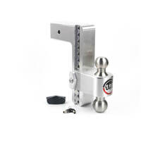 Weigh Safe 180 Hitch 10in Drop Hitch & 3in Shank (10K/21K GTWR) - Aluminum