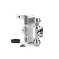 Weigh Safe 180 Hitch 6in Drop Hitch & 2in Shank (10K/12.5K GTWR) - Aluminum